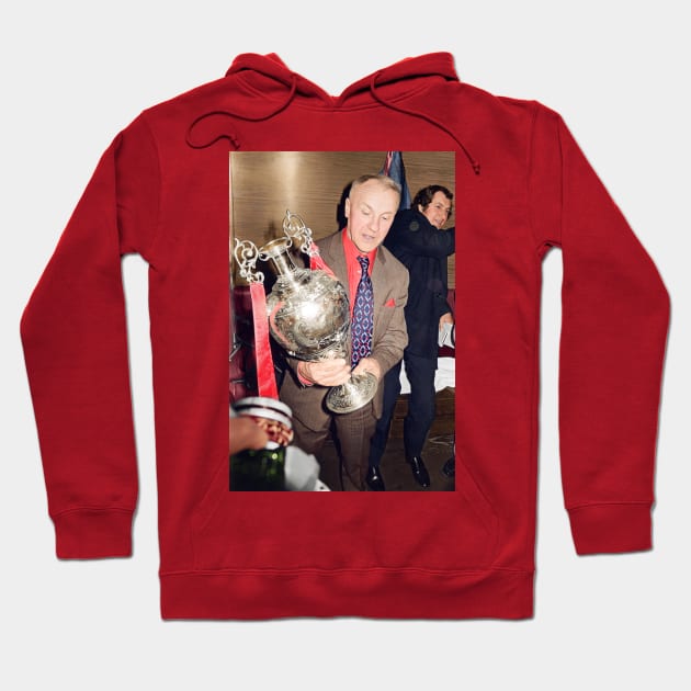 Bill Shankly with the cup Hoodie by AndythephotoDr